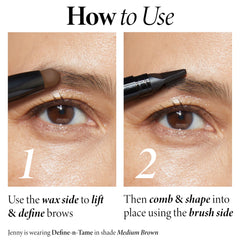 LAURA GELLER NEW YORK precision brush detail for lifting and sculpting brows