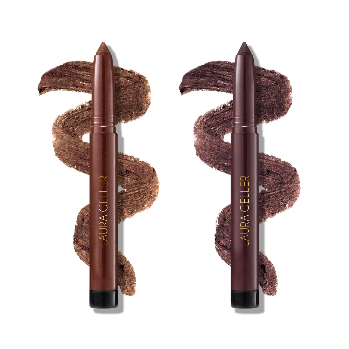 LAURA GELLER NEW YORK front packaging showing both kajal pencils for versatile looks