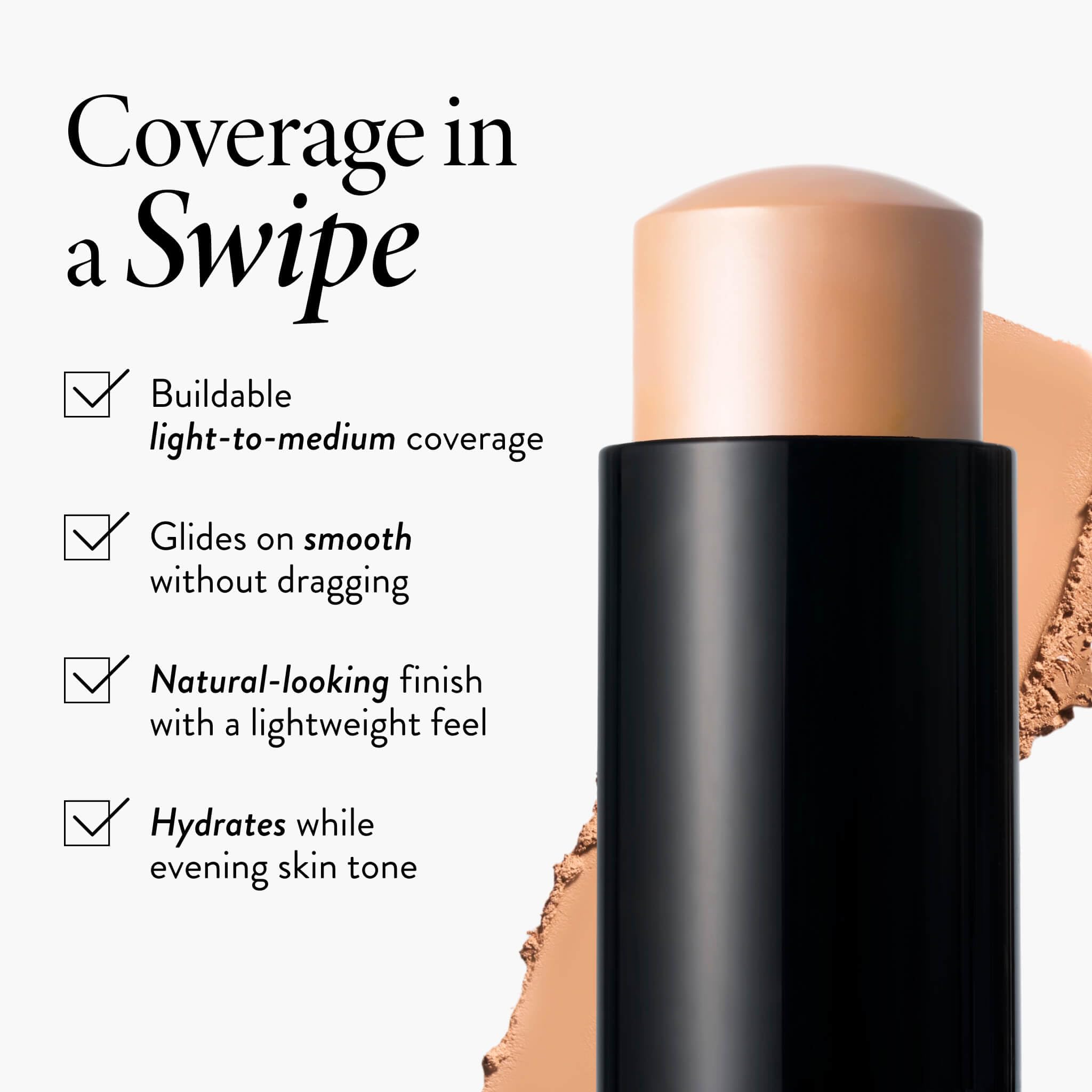 LAURA GELLER NEW YORK creamy texture close-up illustrating smooth blendability and hydrating finish