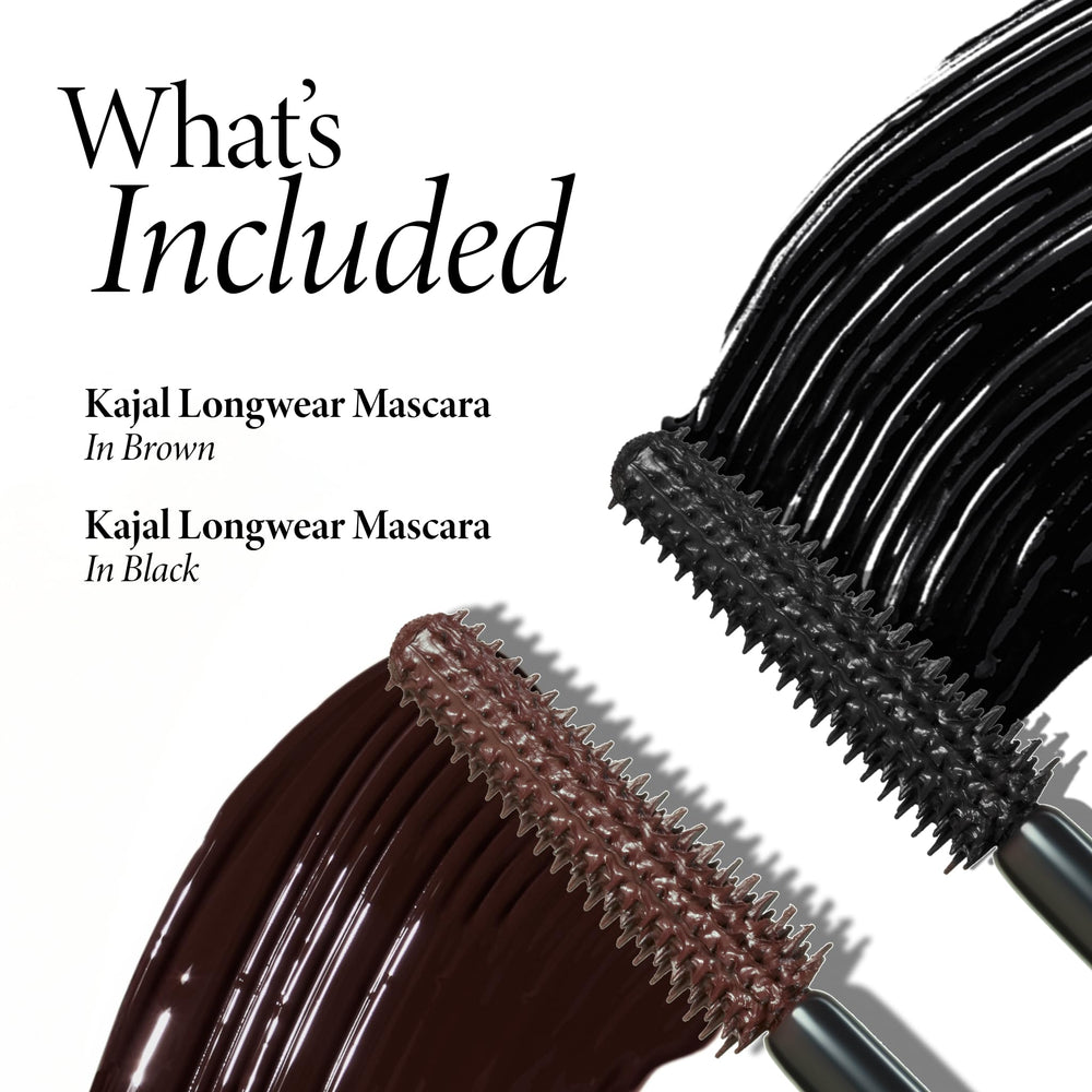 LAURA GELLER NEW YORK black mascara wand close-up showing precise bristles for volumizing