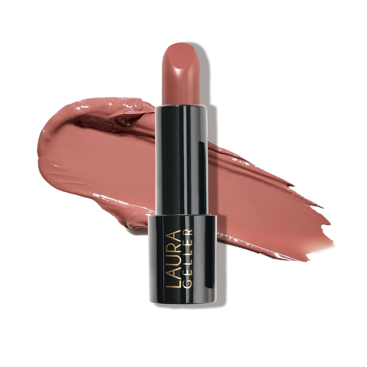 LAURA GELLER NEW YORK lipstick tube front showing elegant packaging and brand polish