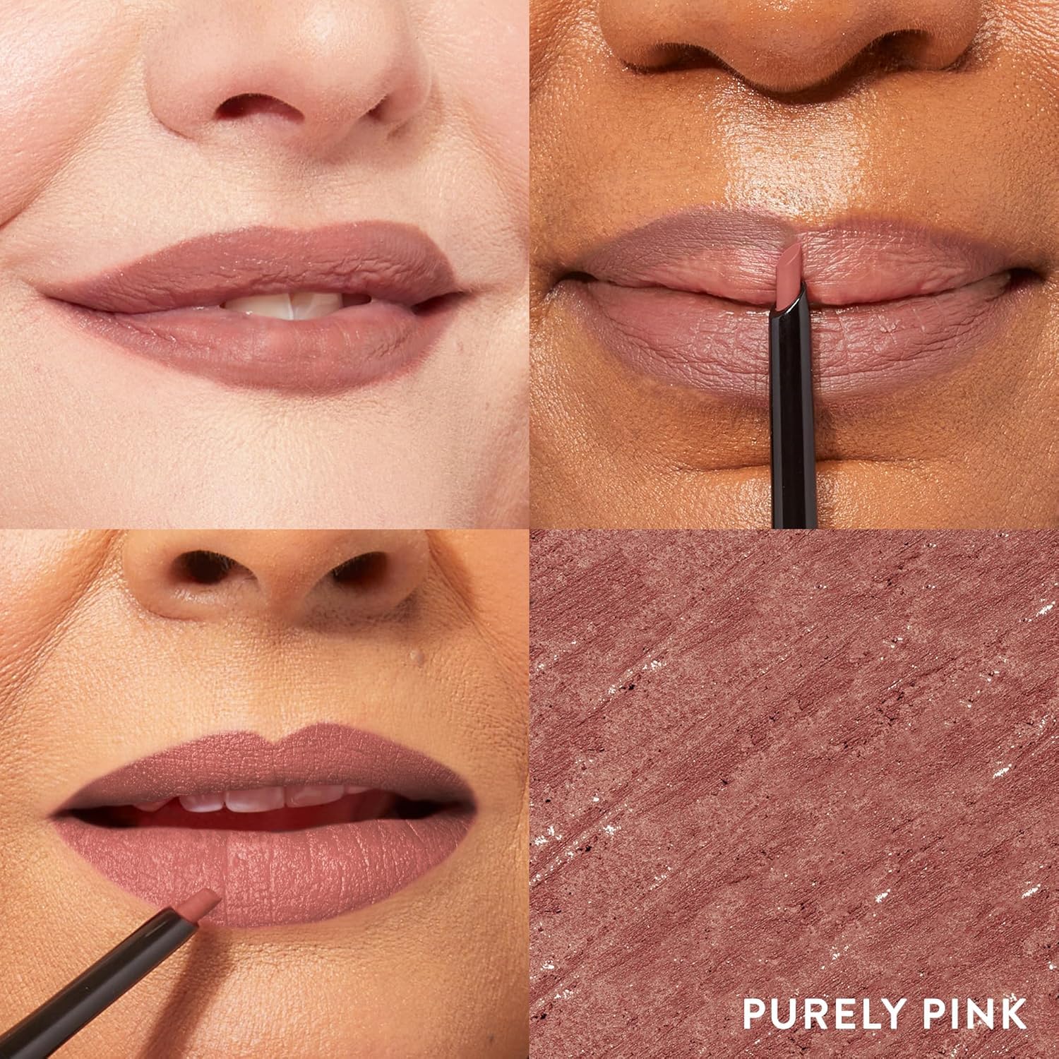 LAURA GELLER NEW YORK close-up of slanted tip for precise lip shaping and control