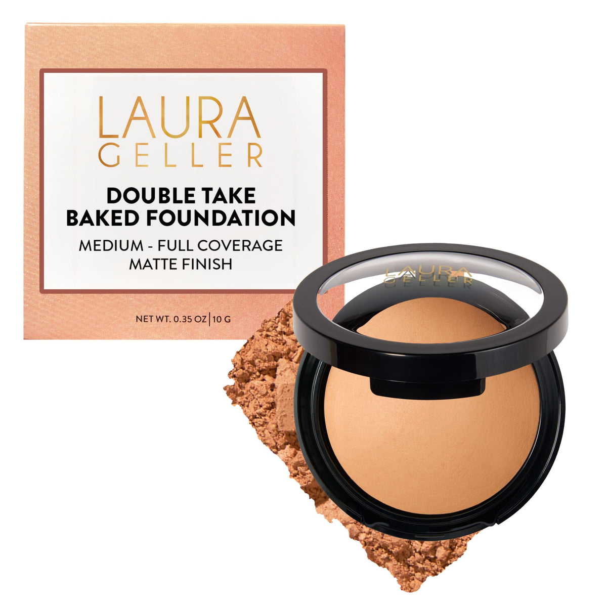LAURA GELLER NEW YORK compact closed showing polish and portability benefit
