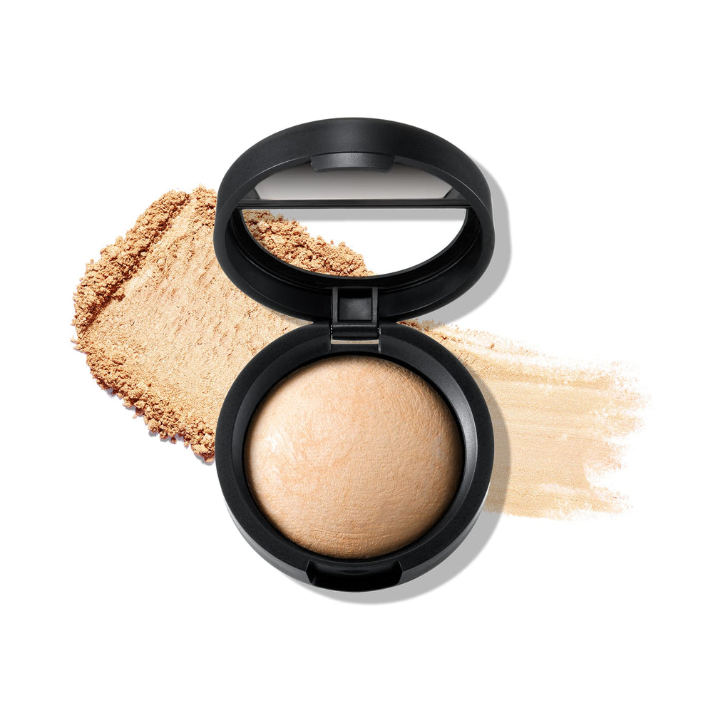 LAURA GELLER NEW YORK compact front view showing sleek packaging and product clarity