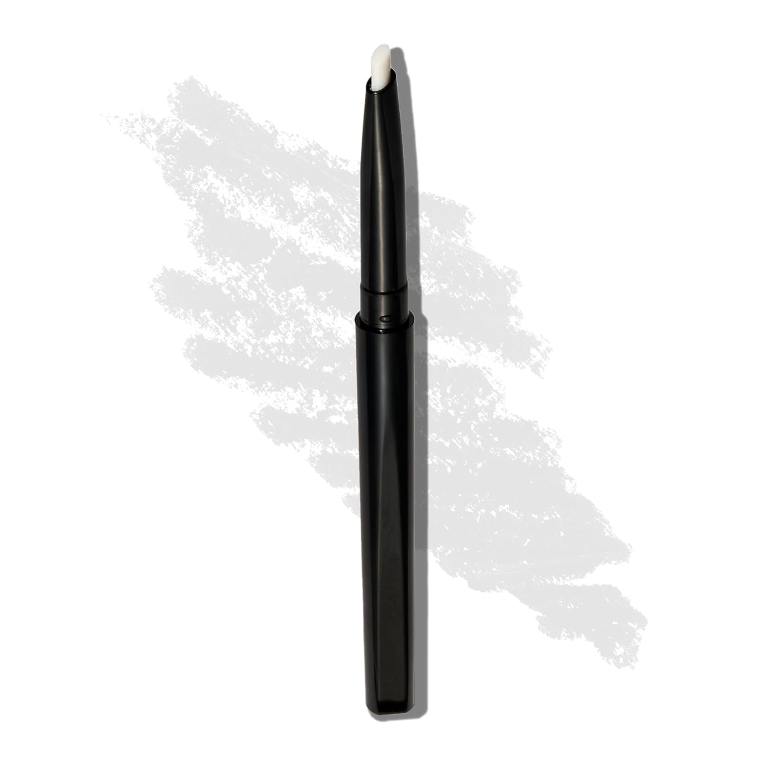LAURA GELLER NEW YORK front view of clear lip liner showing slim tube and cap benefit neat application