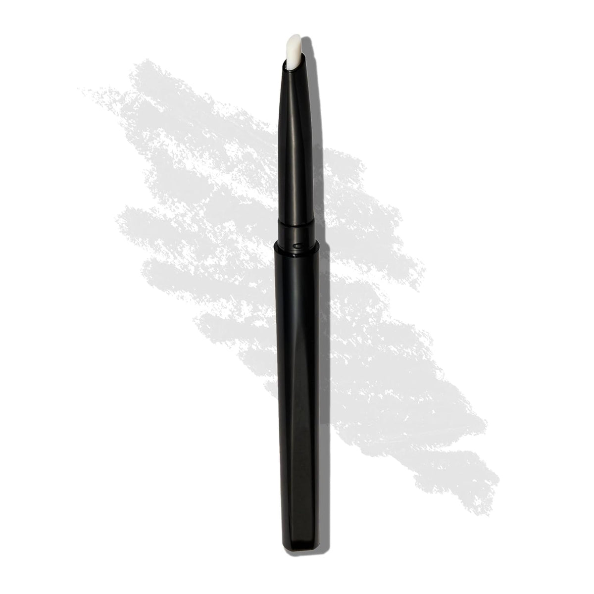 LAURA GELLER NEW YORK front view of clear lip liner showing slim tube and cap benefit neat application