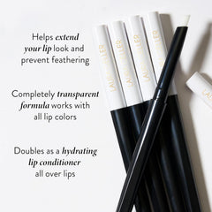 LAURA GELLER NEW YORK close-up of creamy transparent texture demonstrating smooth glide and hydration