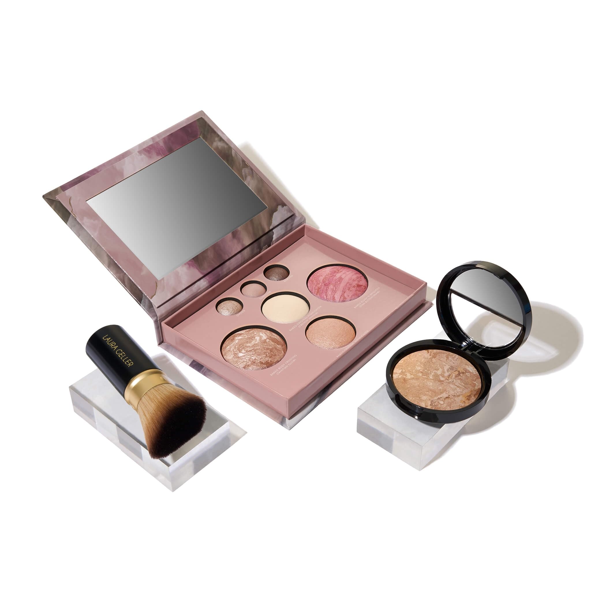 LAURA GELLER NEW YORK kit front packaging showing complete set and convenience