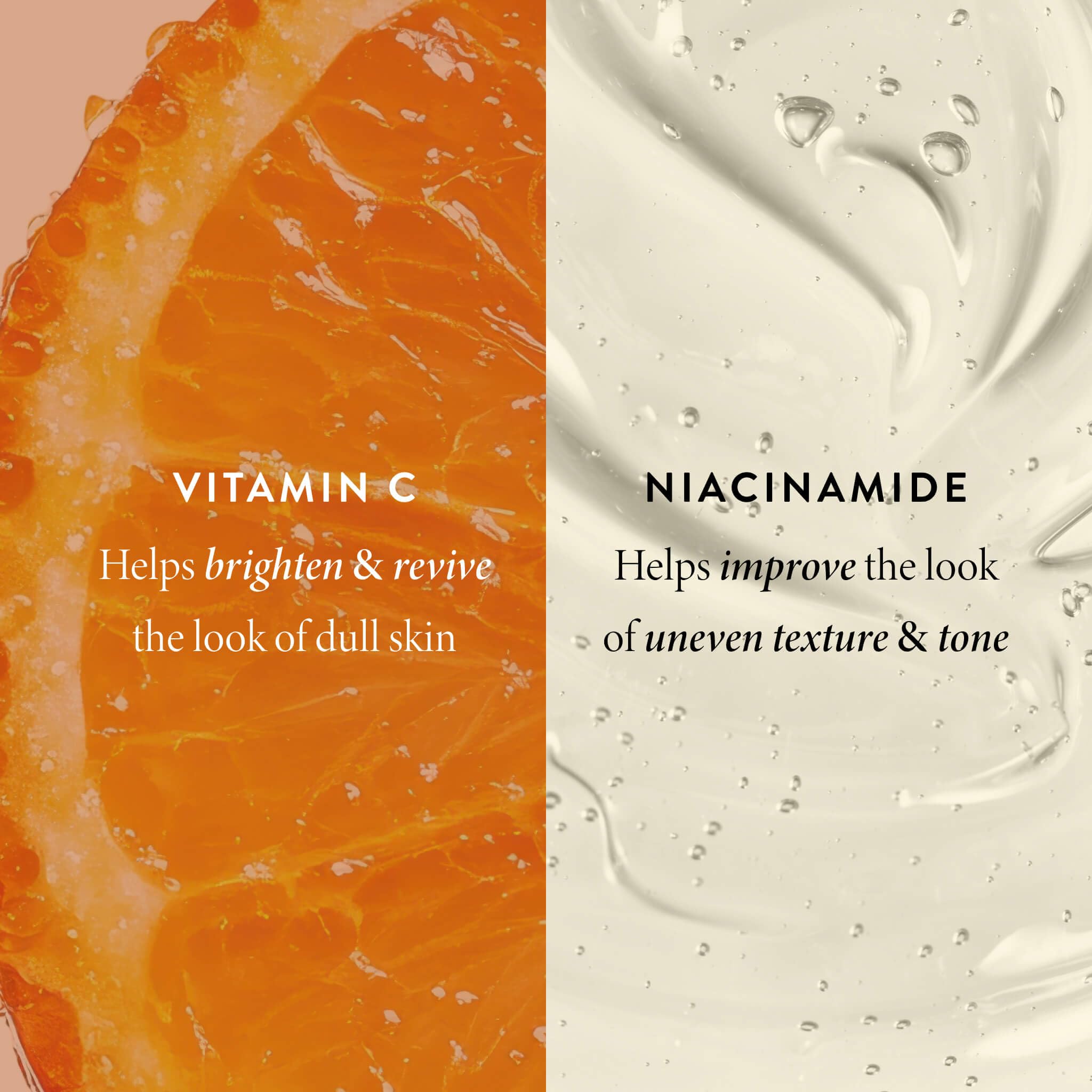 LAURA GELLER NEW YORK packaging label detail displaying active ingredients and benefits