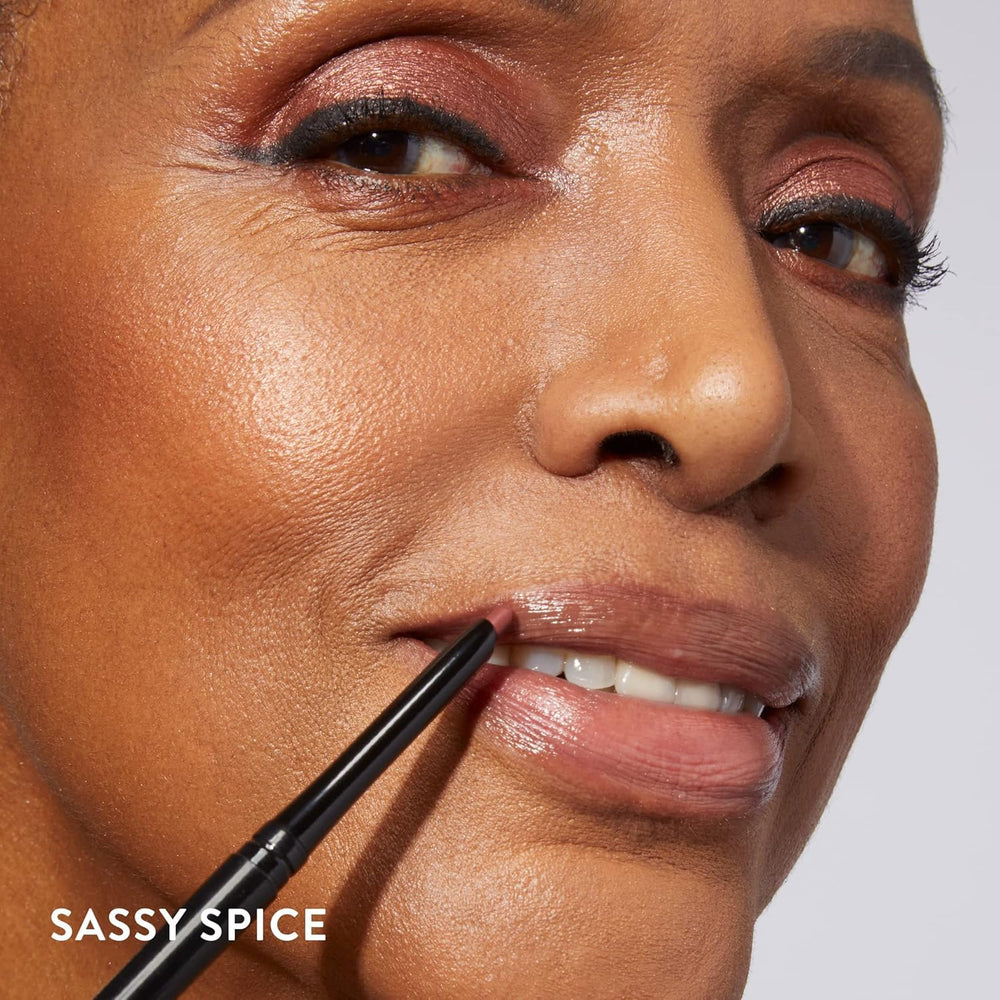 LAURA GELLER NEW YORK paired with lipstick demonstrating layered color harmony