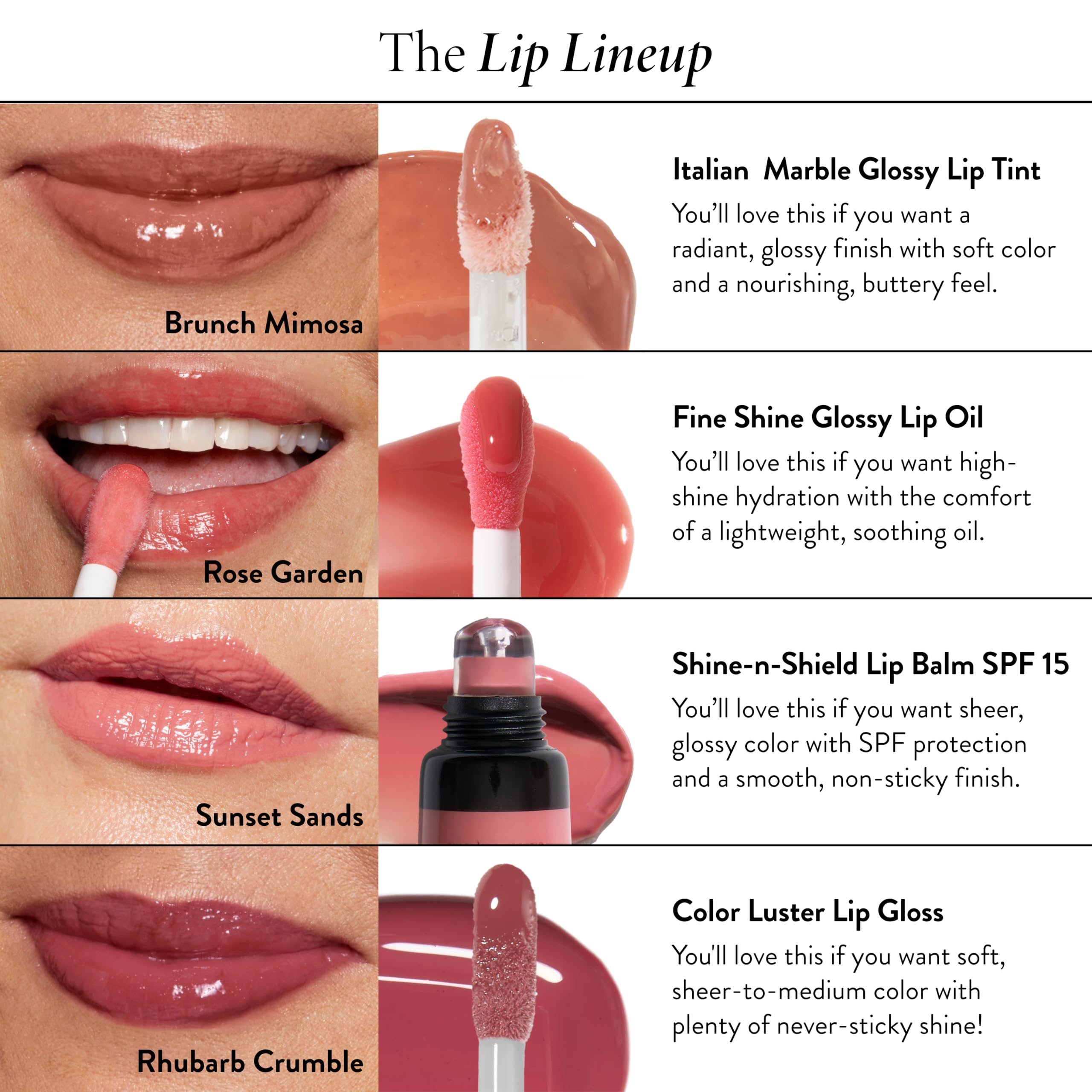 LAURA GELLER NEW YORK gloss placed in handbag for portable, on-the-go touch-up convenience
