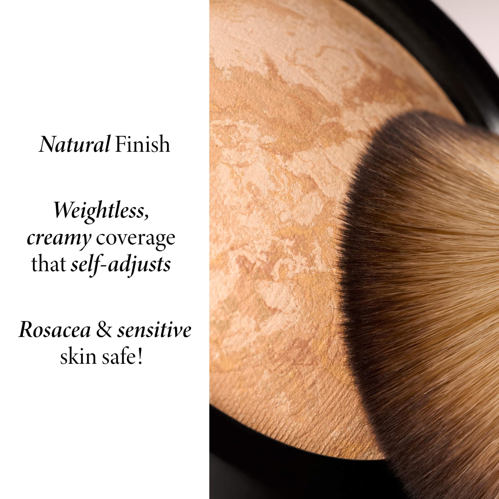 LAURA GELLER NEW YORK porcelain shade on skin showing natural even tone benefit