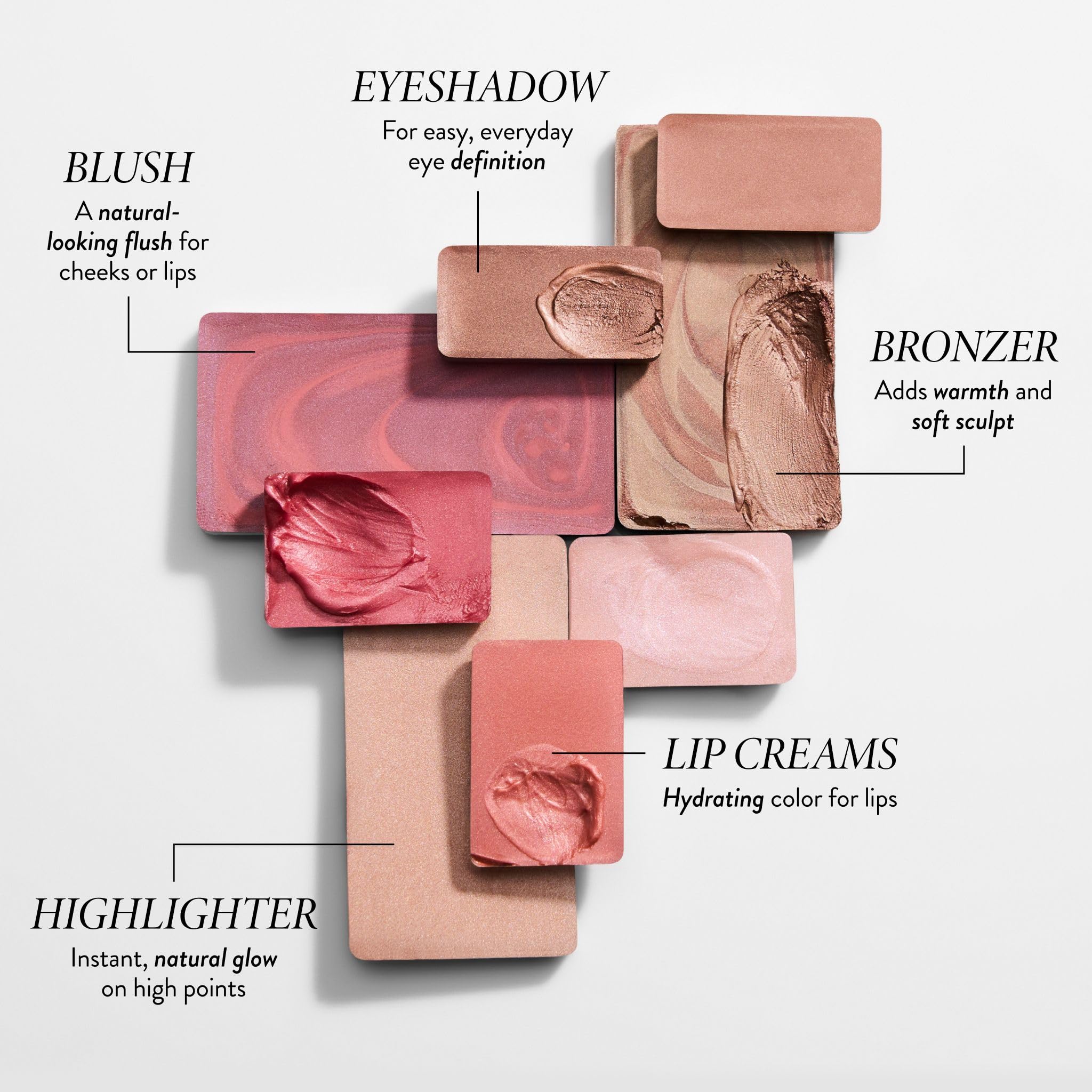 LAURA GELLER eyeshadow swatches showing true pigment payoff and layering benefit