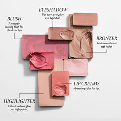 LAURA GELLER eyeshadow swatches showing true pigment payoff and layering benefit