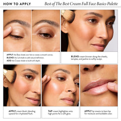 LAURA GELLER lip cream swipe showing comfortable color and moisturizing benefit