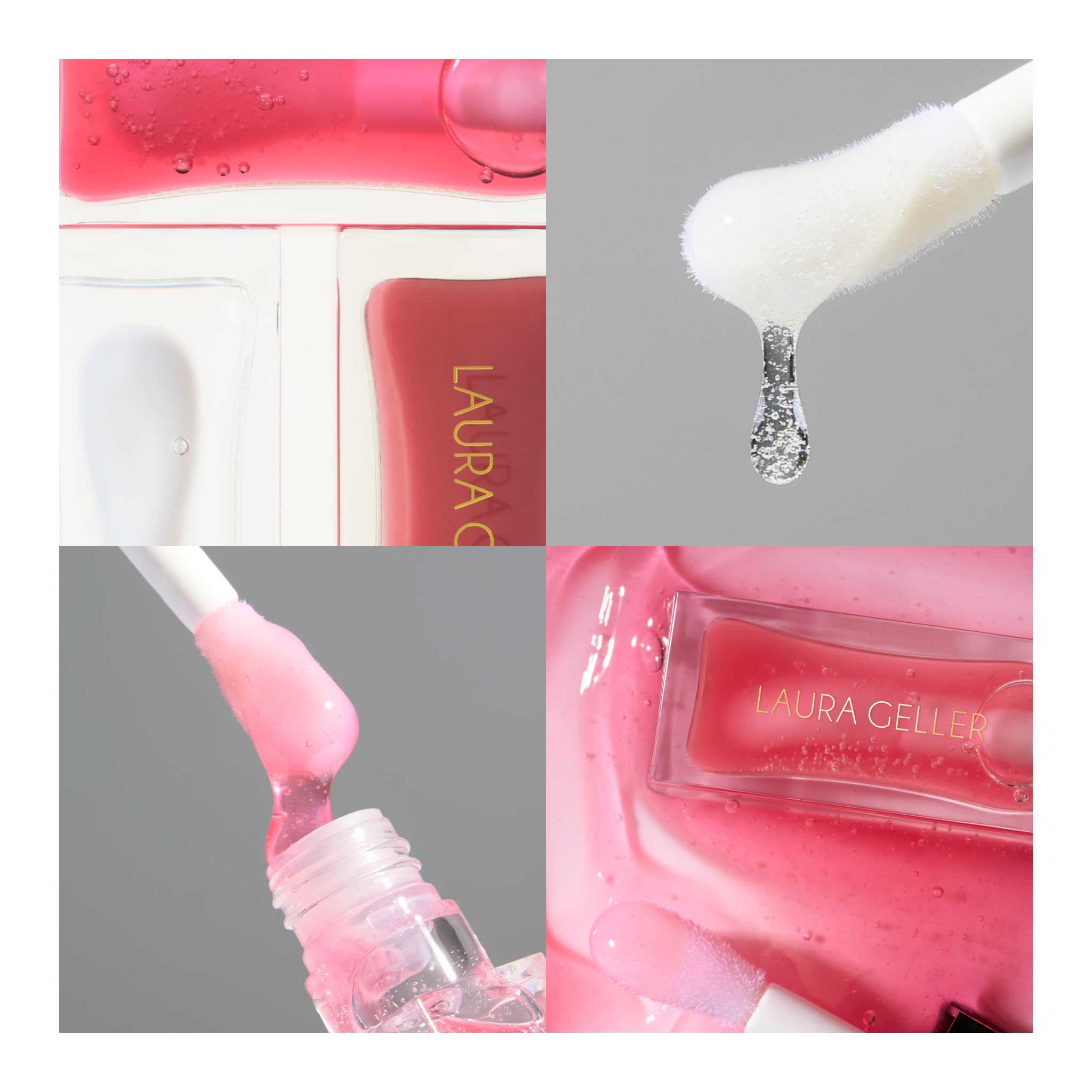 LAURA GELLER NEW YORK label detail emphasizing squalane hydration