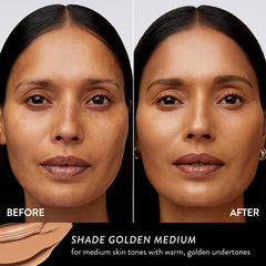 LAURA GELLER NEW YORK close-up of serum texture showing silky finish and smooth application