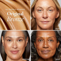 LAURA GELLER NEW YORK primer texture close-up showing lightweight, blendable finish