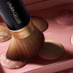 LAURA GELLER product label close-up showing manufacturing and ingredients