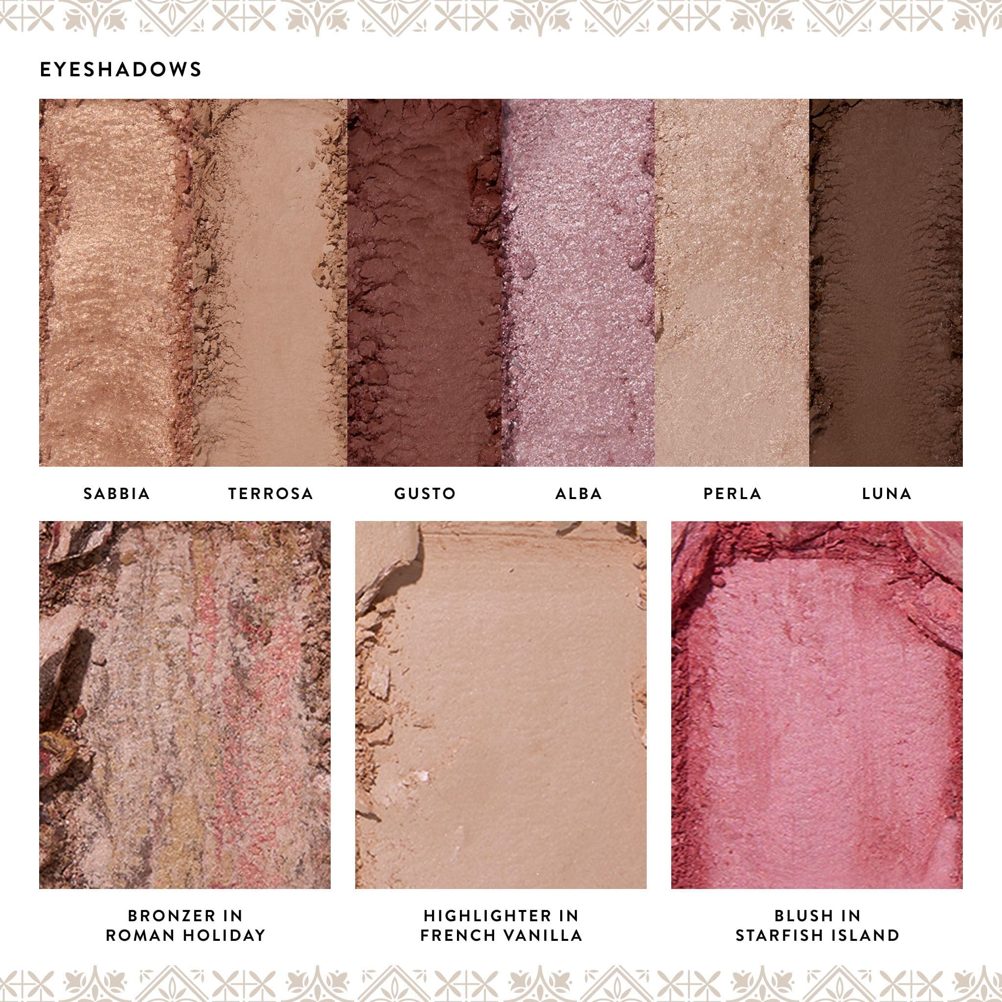LAURA GELLER NEW YORK bronzer pan detail for natural contouring benefit