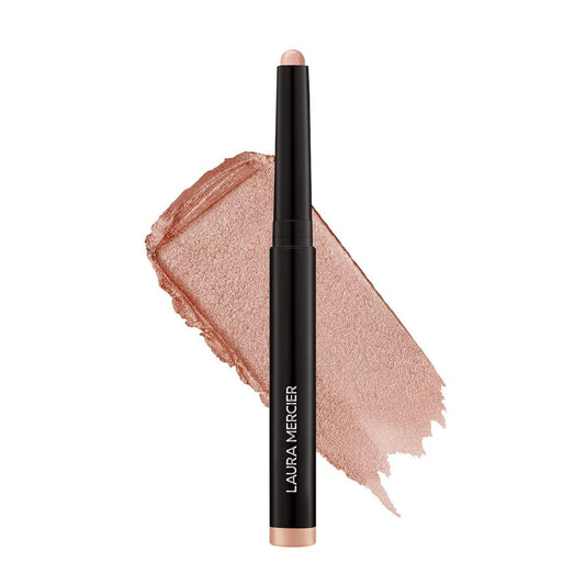 Laura Mercier Caviar Stick front packaging showing rosegold shimmer benefit
