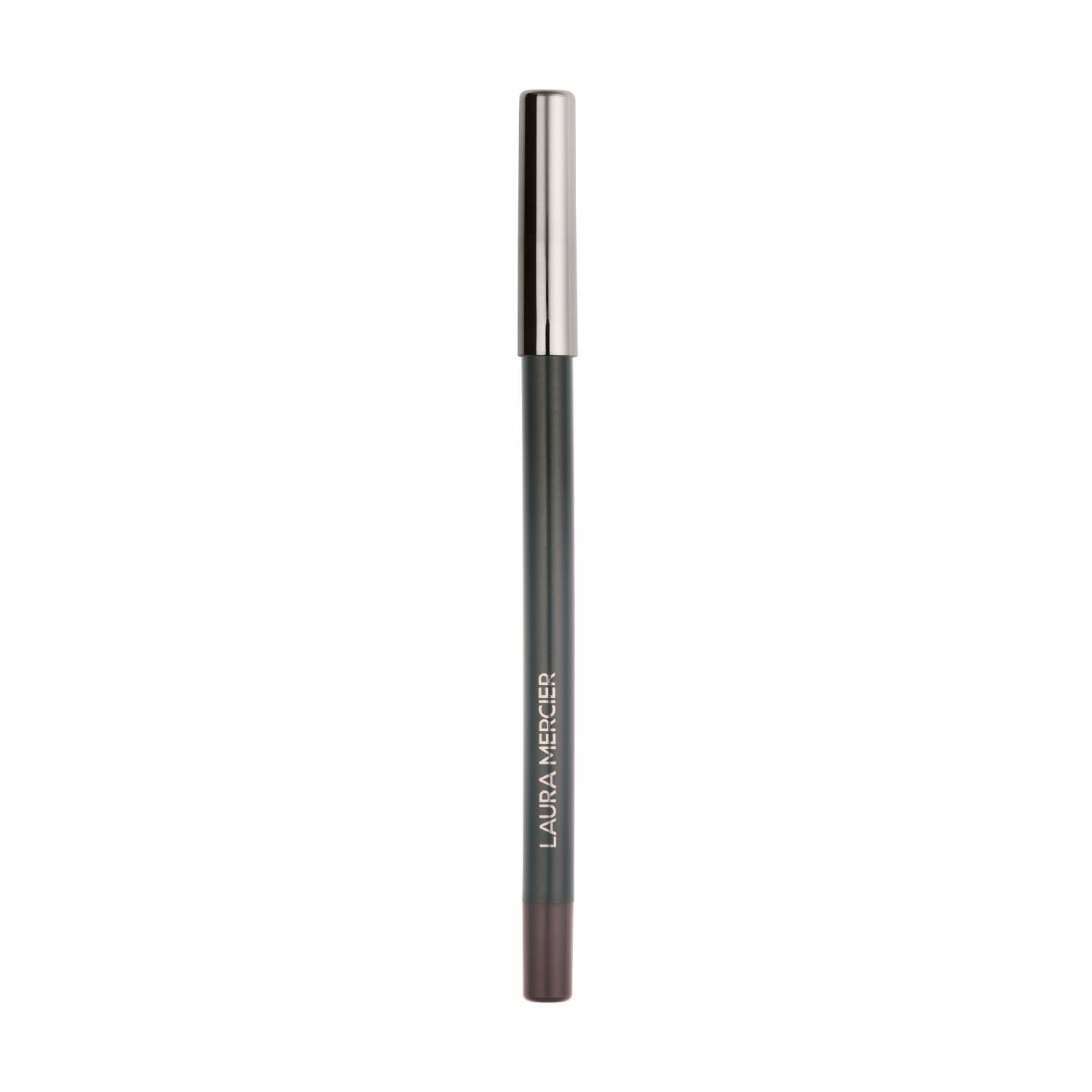 Laura Mercier pencil inside makeup bag illustrating everyday portability and reliability