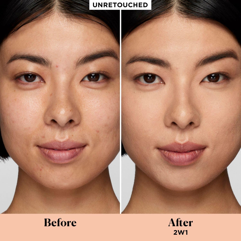 Laura Mercier concealer creamy swirl texture illustrating smooth blendability and hydration
