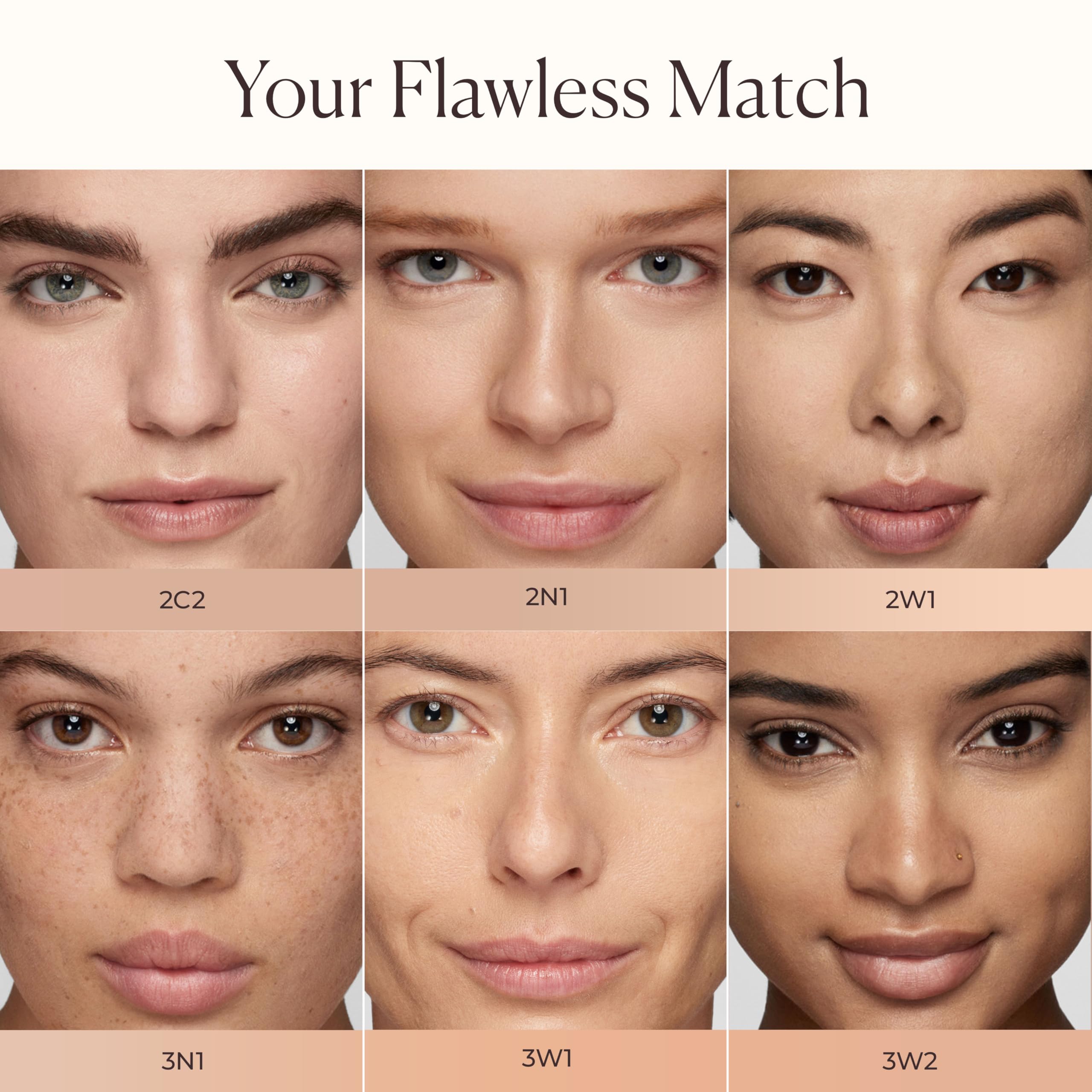 Laura Mercier undereye before and after showing brightening and natural finish