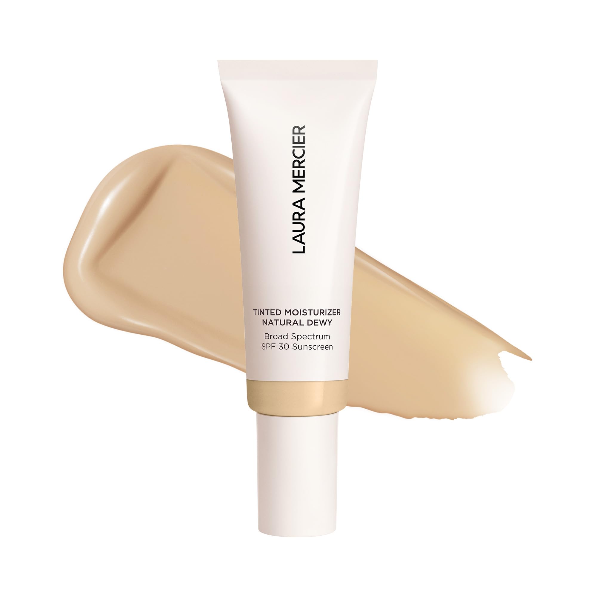 Laura Mercier front tube showing clean branding and product cap