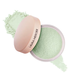 Laura Mercier jar front view showing elegant packaging and brand quality