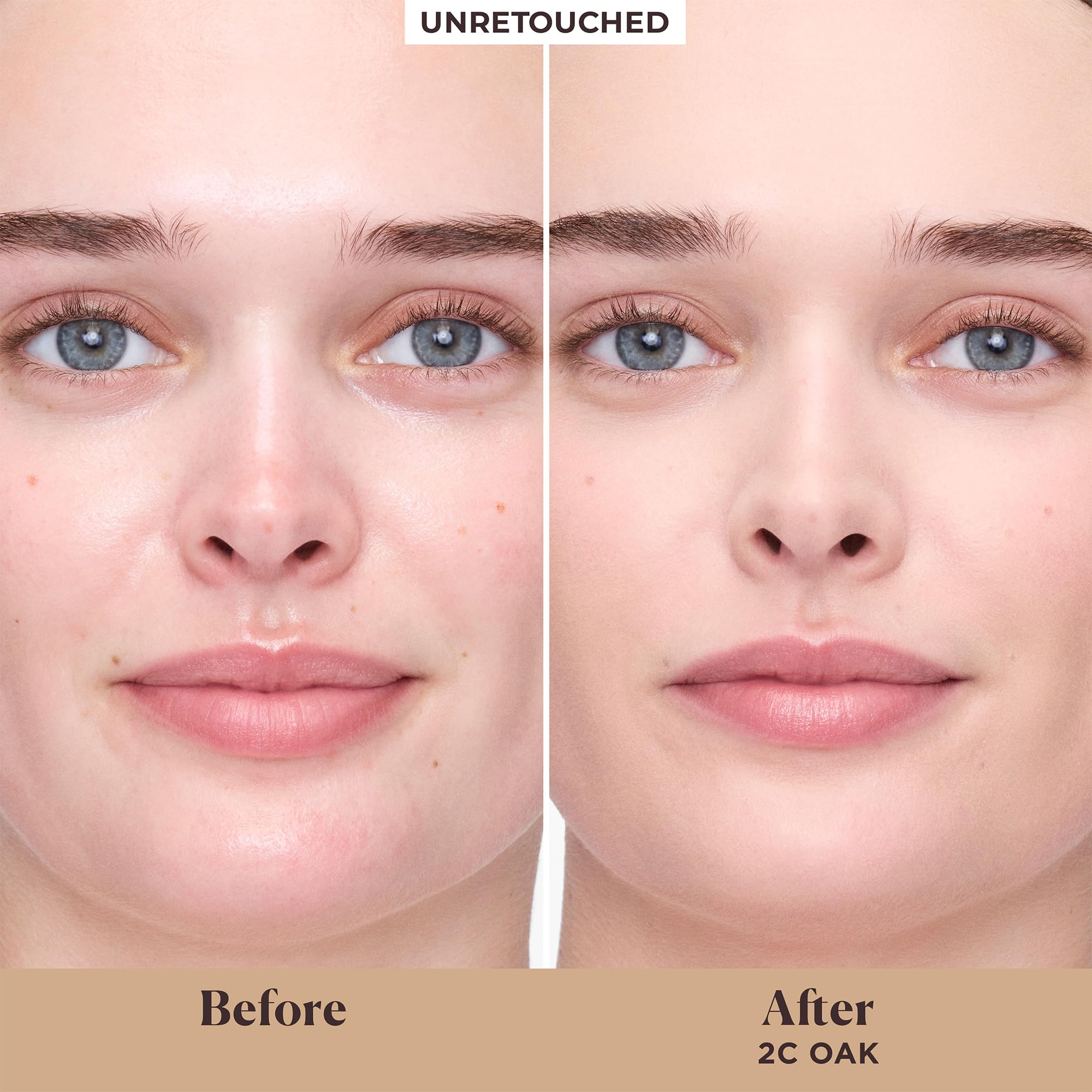 Laura Mercier open tube dispensing tint illustrating easy, controlled application benefit