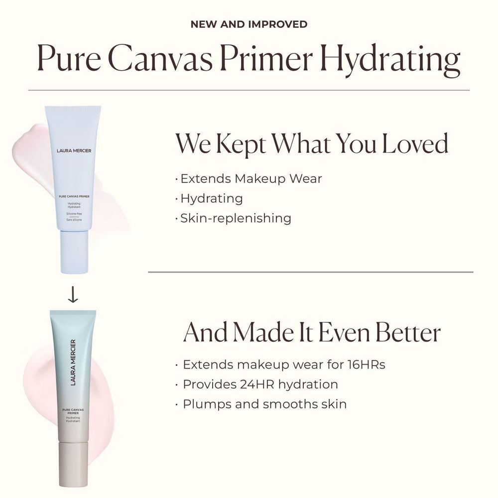 Laura Mercier primer inside makeup bag ready for on-the-go touch-ups