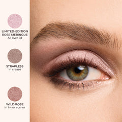 Laura Mercier sticks next to common items for scale showing travel-friendly size