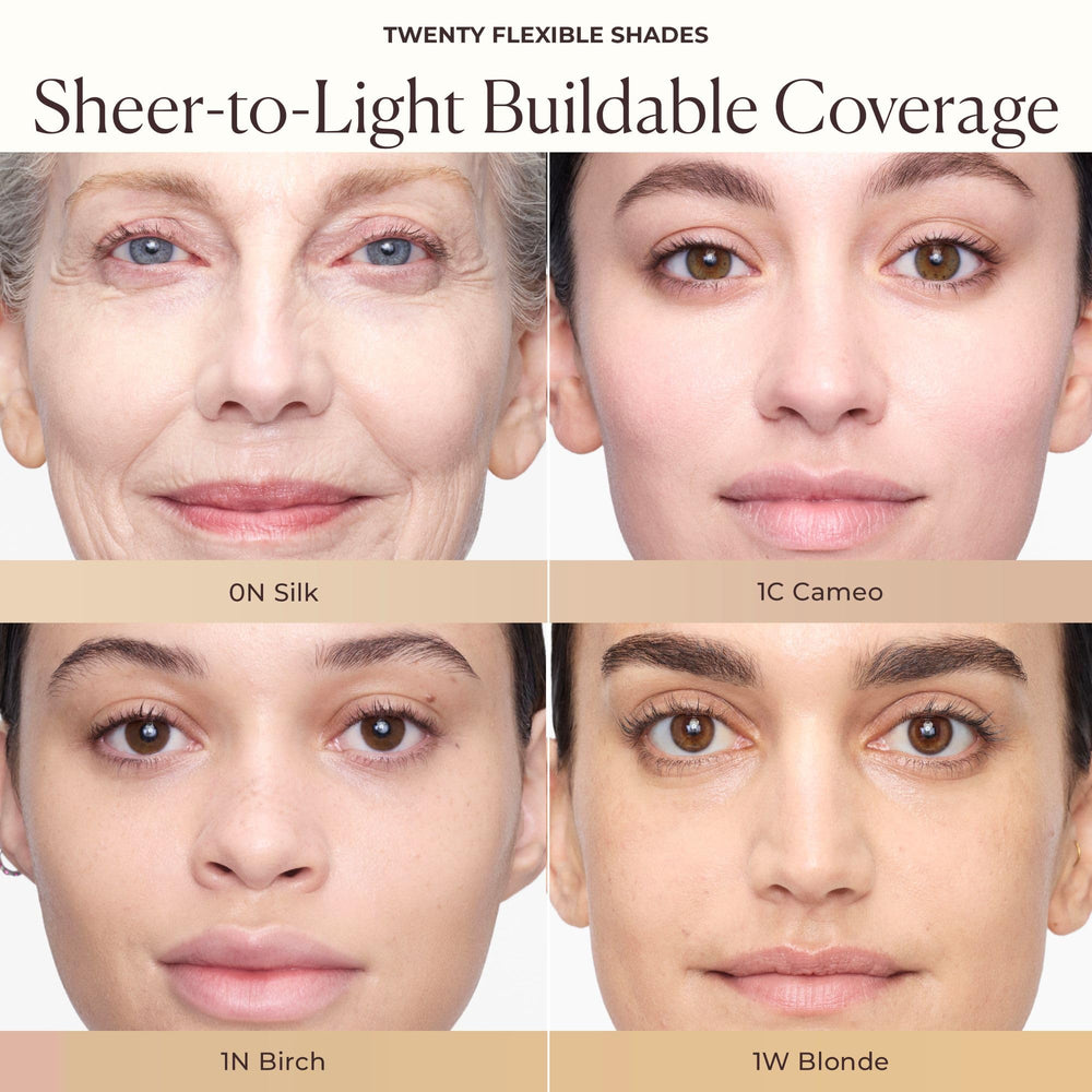 Laura Mercier SPF 30 label close-up showing sun protection benefit
