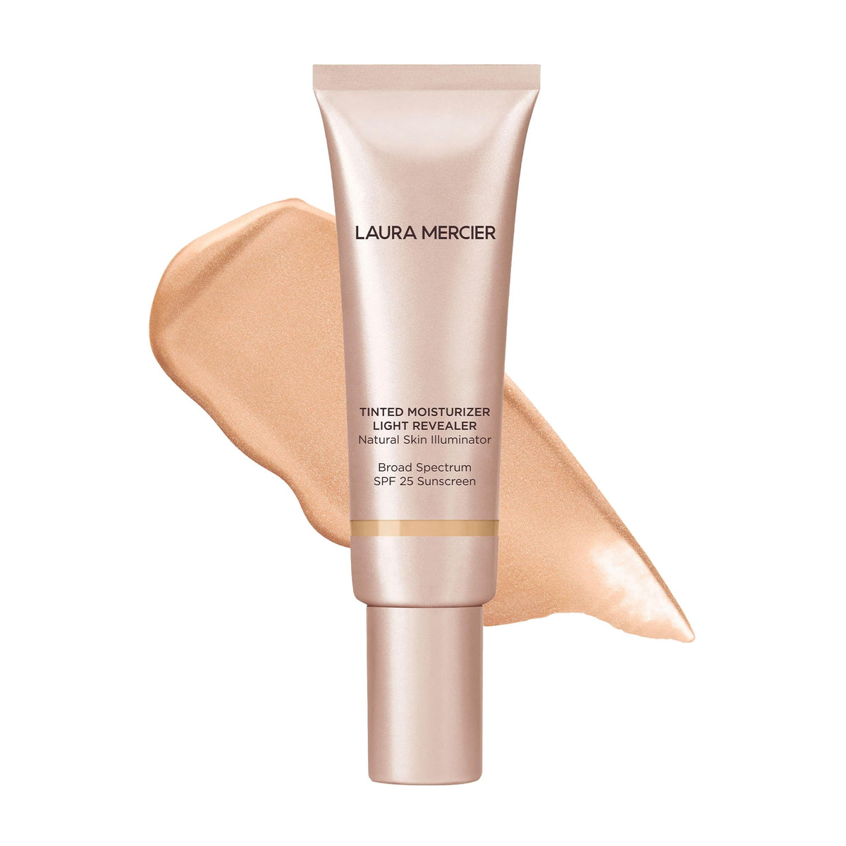 Laura Mercier front packaging showing product tube and label for easy identification