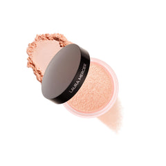 Laura Mercier front packaging showing compact and branding, highlighting portability