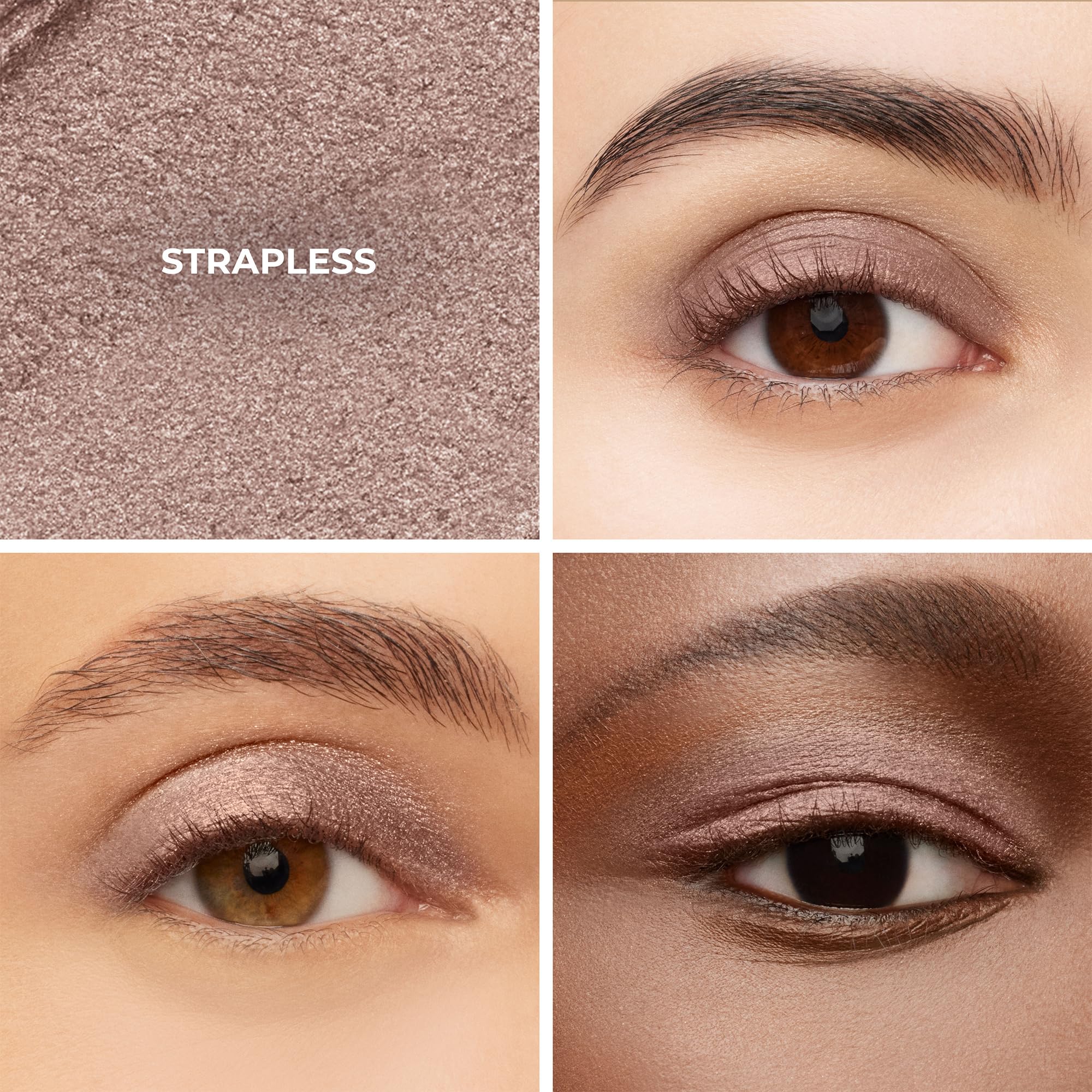 Laura Mercier Wild Rose swatch on skin showing rosy tone and blendable finish