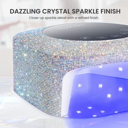 Lavinda close-up of dual-wavelength LED array for fast, even gel cure benefit