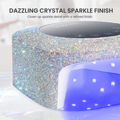 Lavinda close-up of dual-wavelength LED array for fast, even gel cure benefit