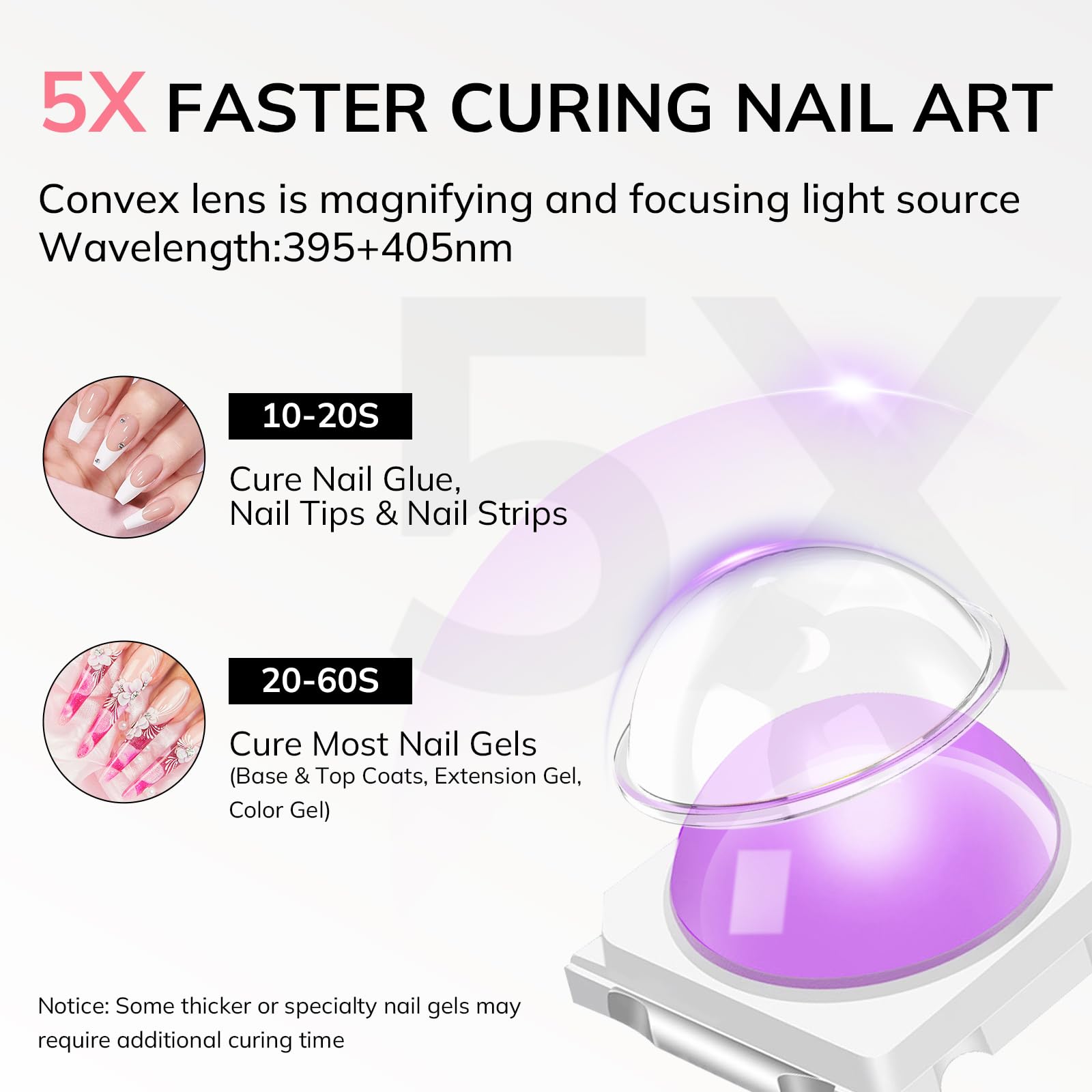Lavinda side profile of portable UV light highlighting slim cordless design and ease
