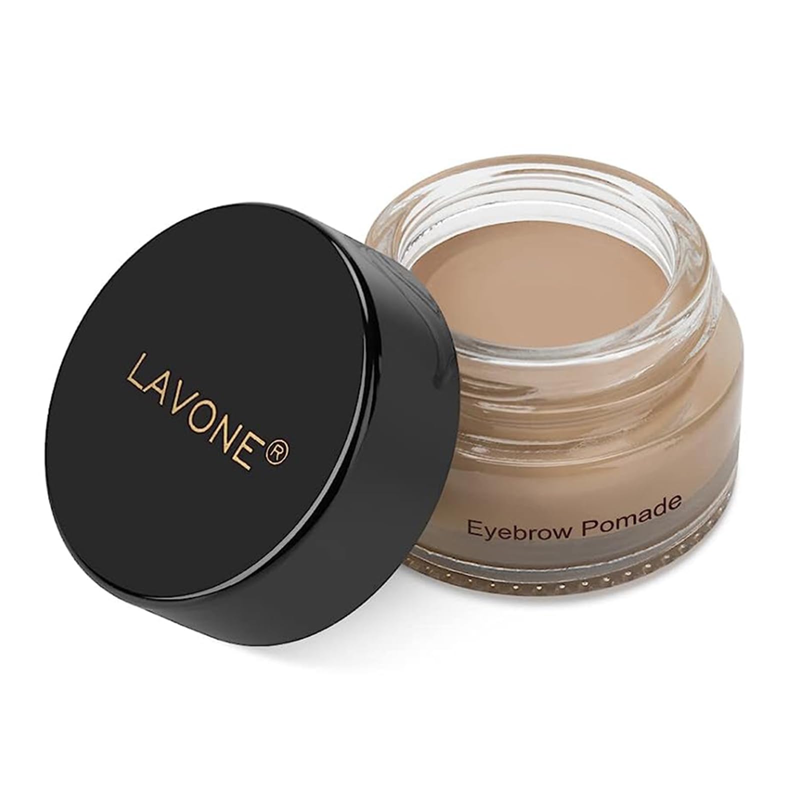 LAVONE front packaging showing compact jar and label, clear product ID and portability