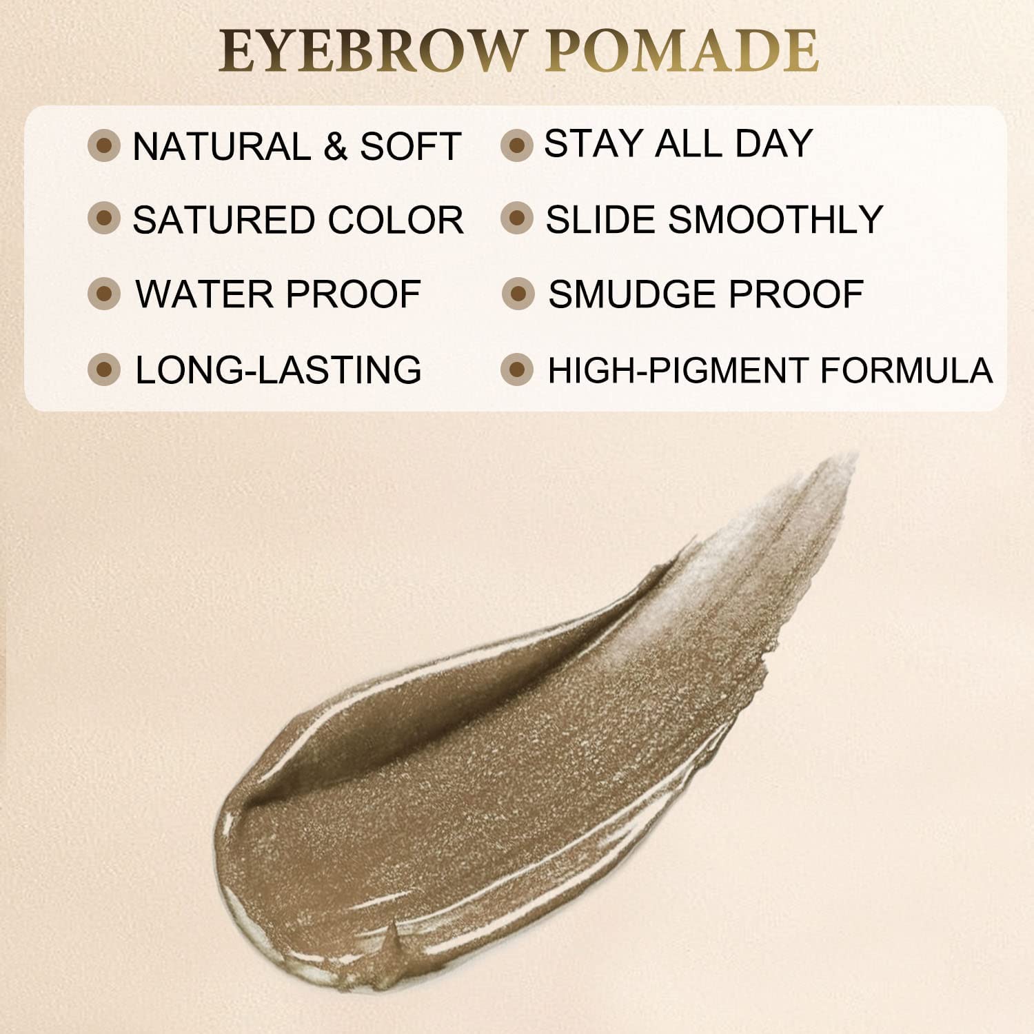 LAVONE swatch on skin illustrating high pigment and buildable blonde shade