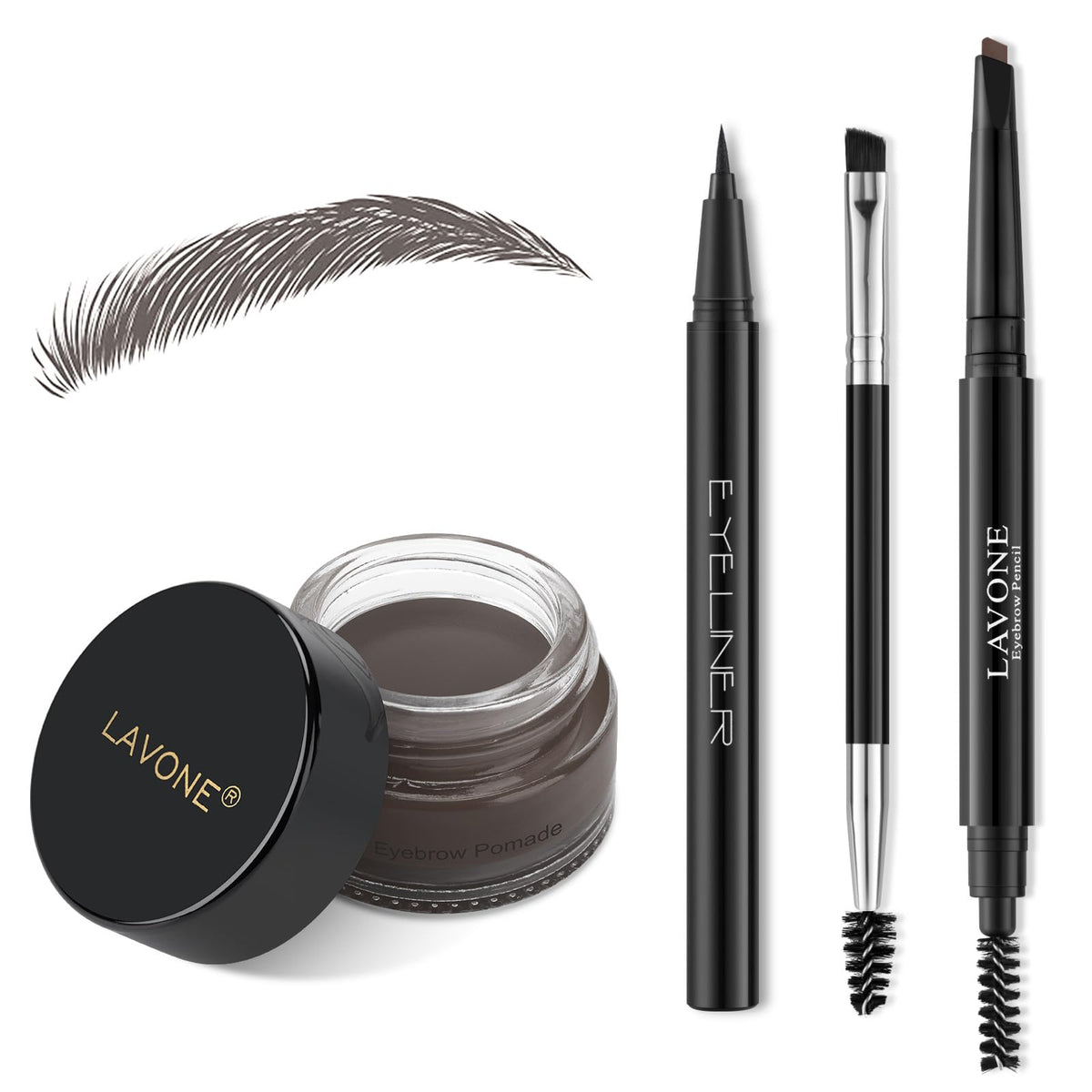 LAVONE front packaging showing full kit and quick styling benefit