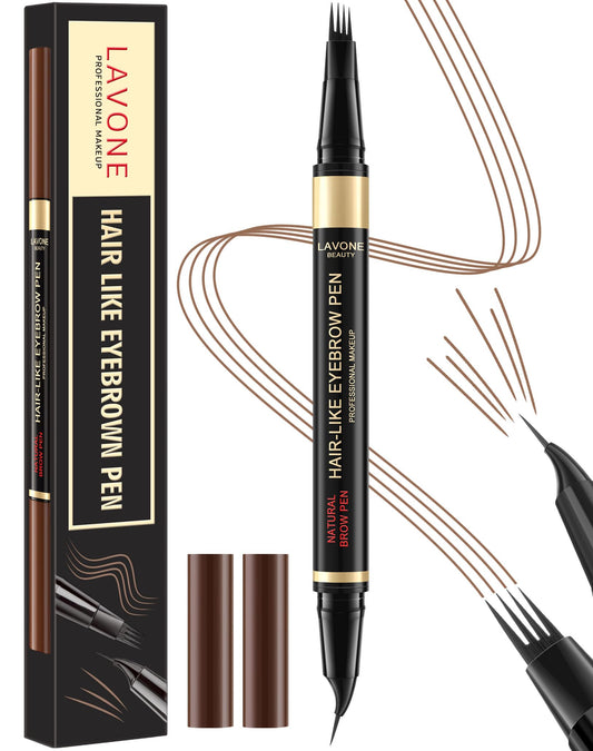 LAVONE front packaging showing soft brown shade and dual-ended design benefit
