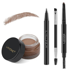 LAVONE front packaging showing full trio kit and pouch for easy portability
