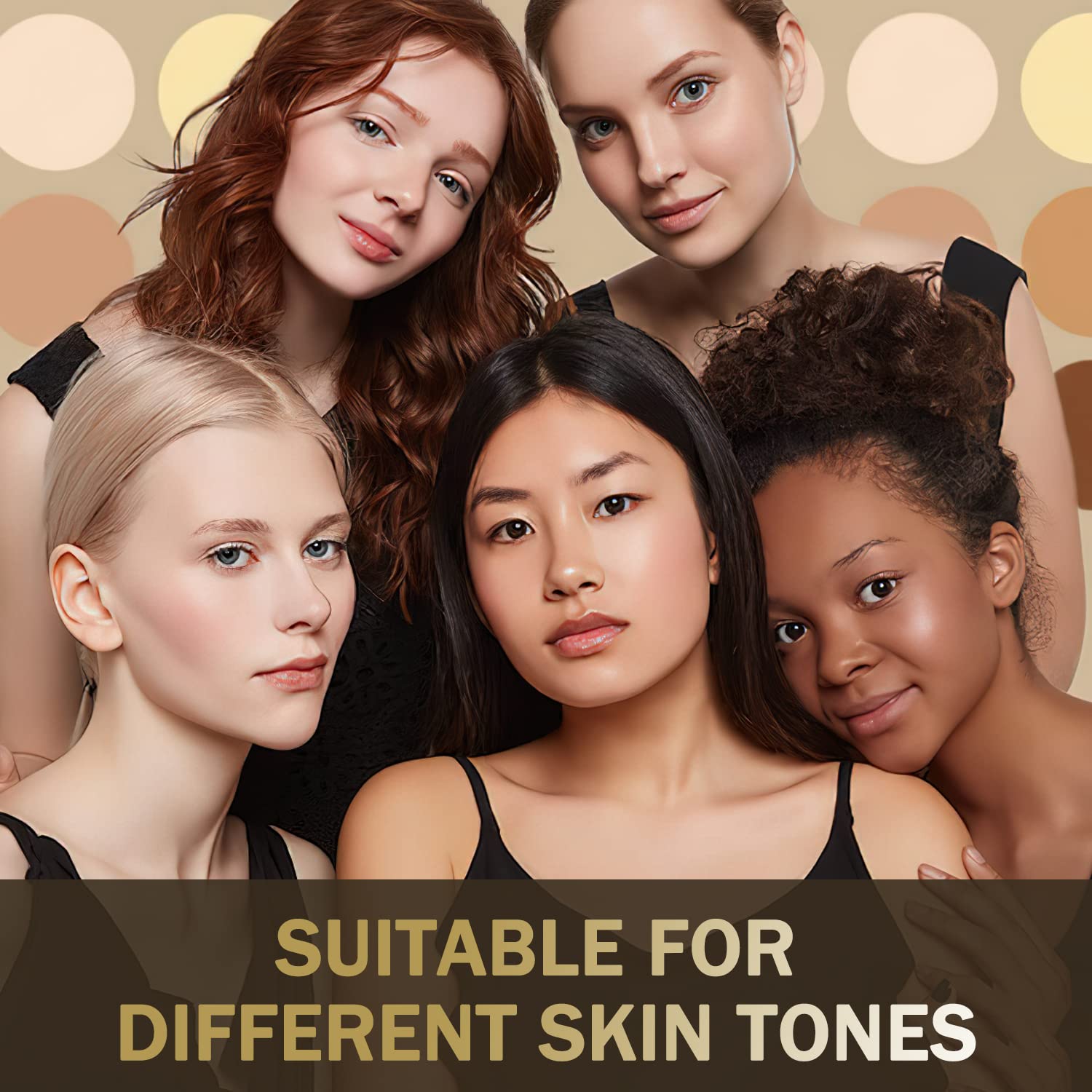 LAVONE kit packed in zipper pouch ideal for travel and on-the-go touch-ups benefit