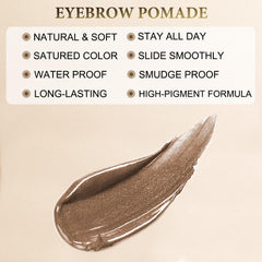 LAVONE pomade cream texture close-up for smooth blending benefit