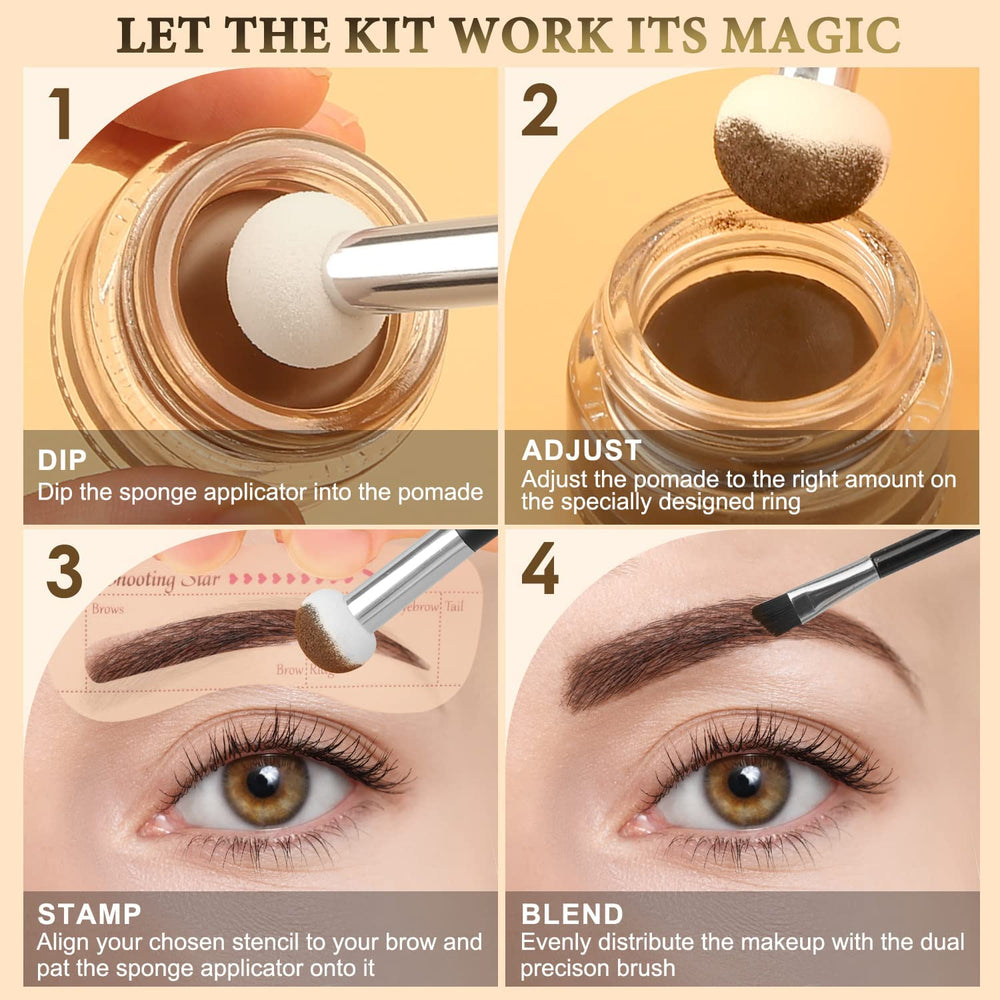 LAVONE twenty stencils laid out offering shape choices for symmetry