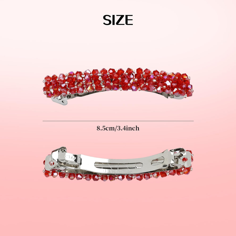 Lawie close-up of rhinestone detail highlighting crystal shine and decorative effect