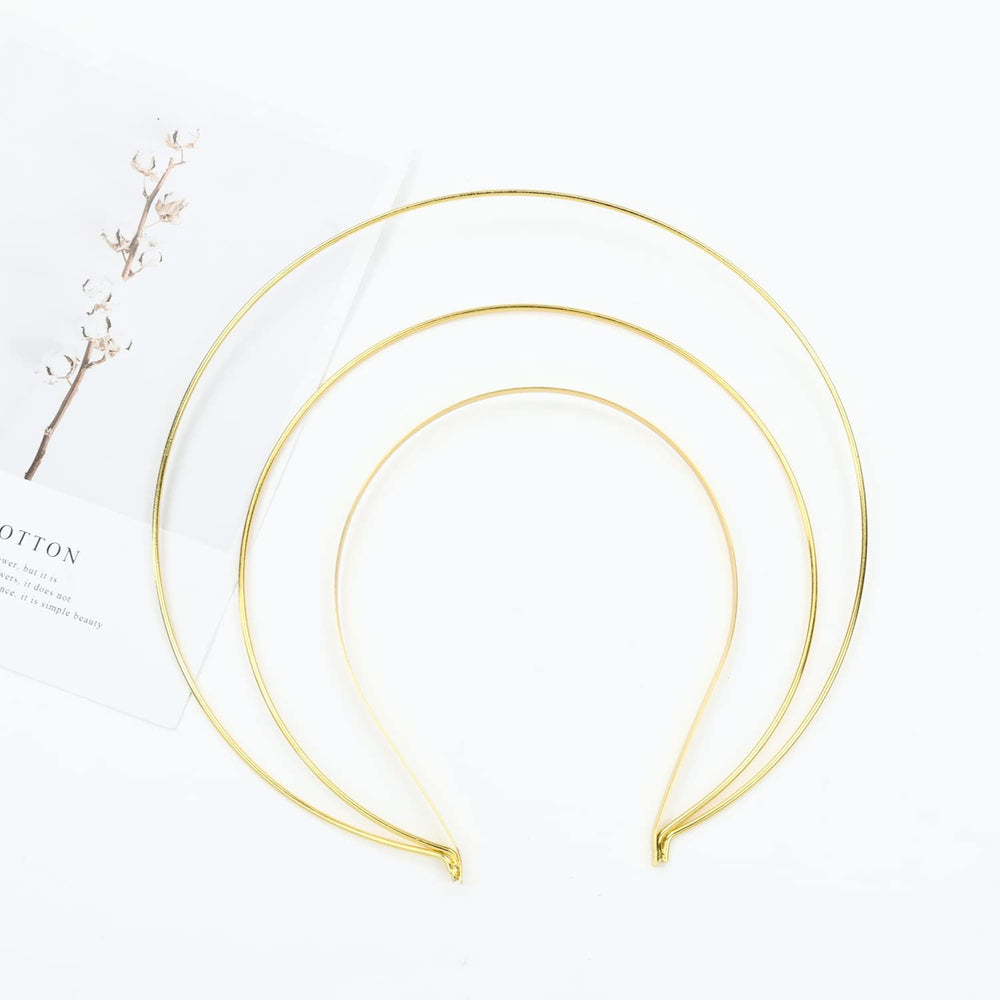 Lawie decorated halo with pearls and rhinestones showing DIY potential
